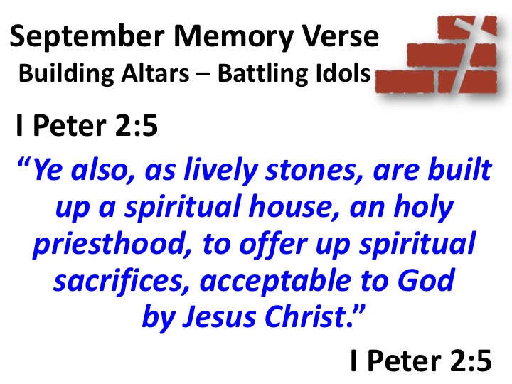 September Memory Verse